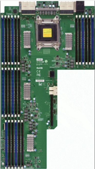 Серверная материнская плата SuperMicro X10OBI-CPU