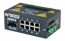 Red Lion 509FX-N-ST, Промышленный неуправляемый коммутатор Ethernet