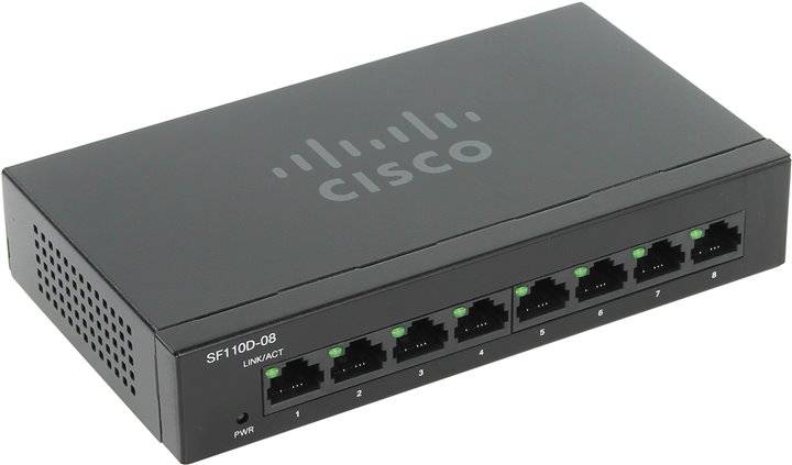 Коммутатор Cisco 110 SF110D-08