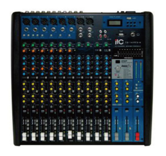 Микшер ITC TS-14PFX-4