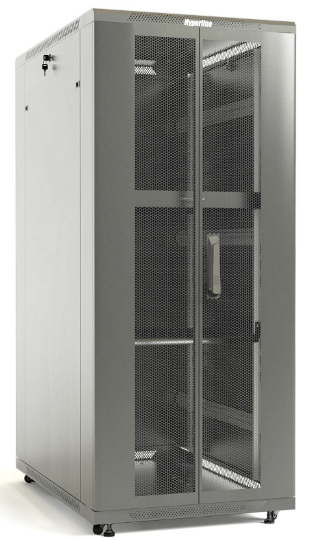 Шкаф напольный Hyperline 19* TTB-2766-DD-RAL7035