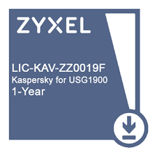 Лицензия ZYXEL LIC-KAV-ZZ0019F, 1 YR Kaspersky Anti-Virus for USG1900