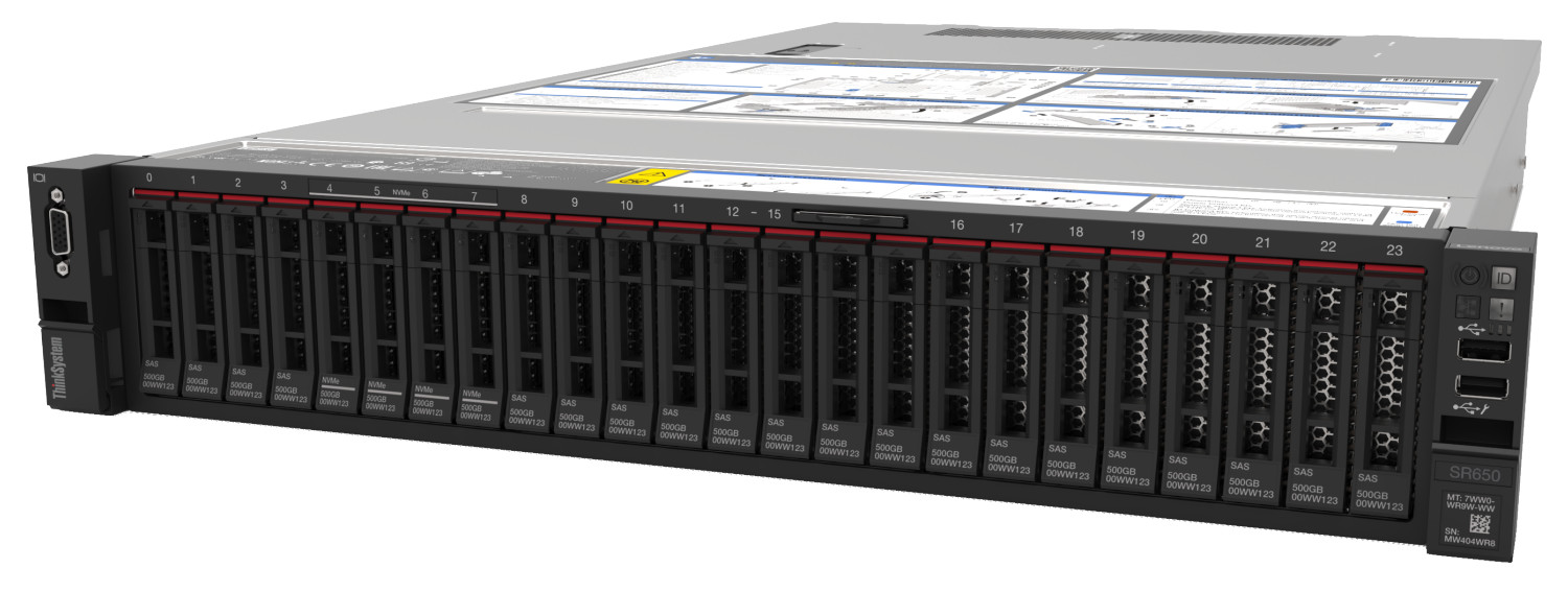 Сервер Lenovo ThinkSystem SR650 (7X05CTOLWW). Конфигурируемая комплектация сервера