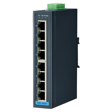 Advantech EKI-2528-C, Industrial Un-Managed Ethernet Switch