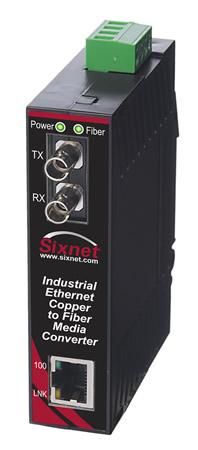 Red Lion SL-2ES-3ST, Промышленный преобразователь меди в волоконную среду