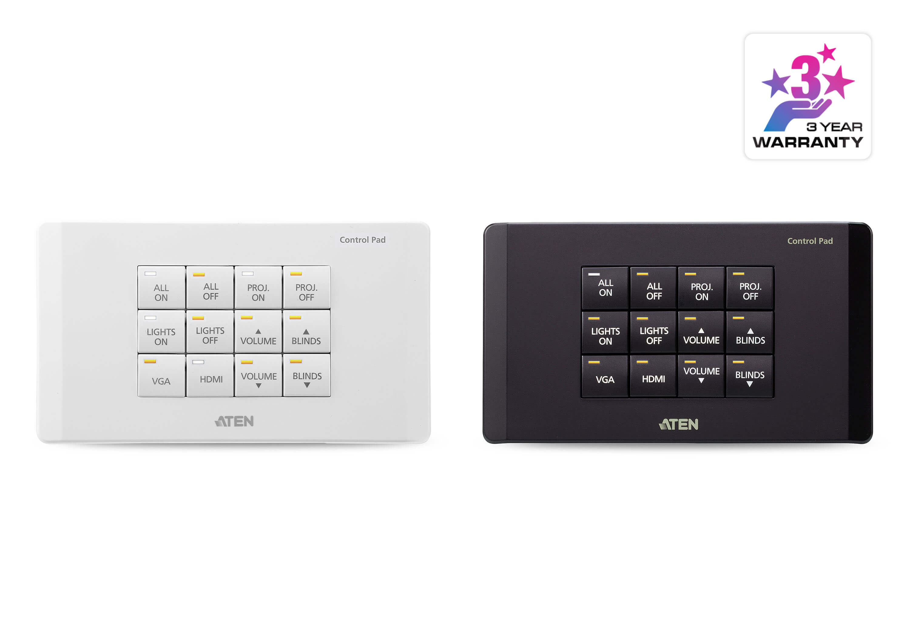 Система управления ATEN – 12-кнопочный контроллер (стандарт EU, 2 Gang)  VK0200