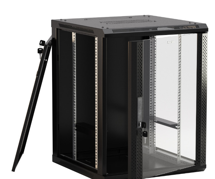 Шкаф настенный Hyperline 19* TWB-1868-GP-RAL9004