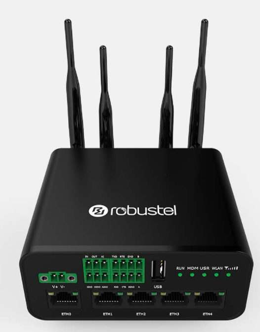 Robustel R1520-4G-Global, Промышленный мобильный маршрутизатор