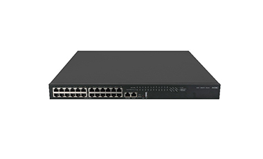 Коммутатор: H3C LS-6520X-26MC-UPWR-SI-GL Коммутатор Ethernet уровня 3 H3C S6520X-26MC-UPWR-SI с 24 портами 100M/1G/2.5G/5GBase-T (UPOE) и 1 слотом расширения, без блоков питания