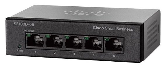 Коммутатор Cisco Small Business SF110D-05-EU