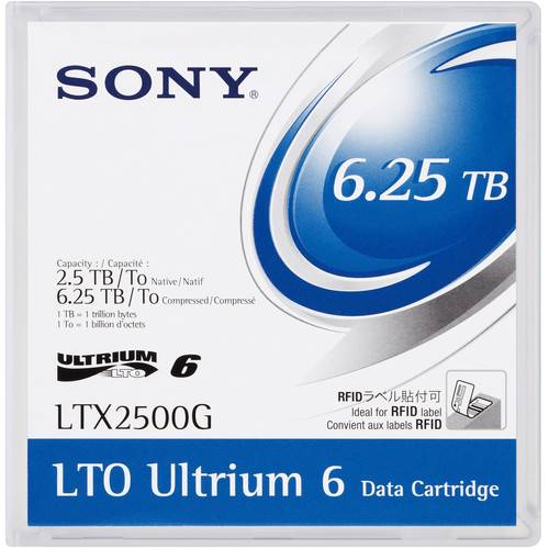 Картридж с данными LTO Sony LTX2500G