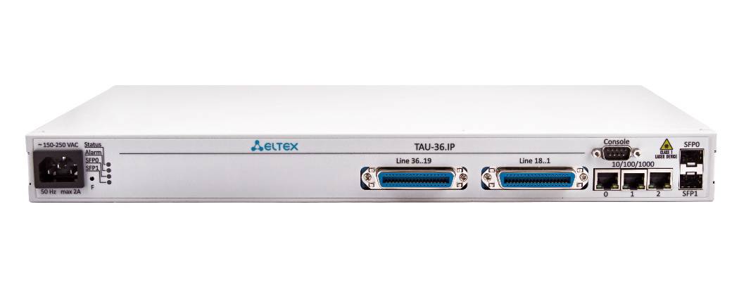 Абонентский VoIP-шлюз Eltex TAU-36.IP
