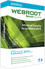 Webroot SecureAnywhere AntiVirus for PCs and Macs