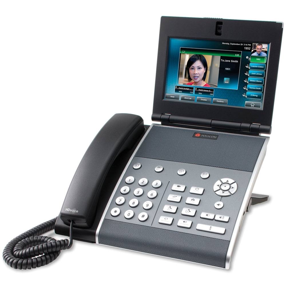 Мультимедийный бизнес-телефон Polycom VVX 1500 D