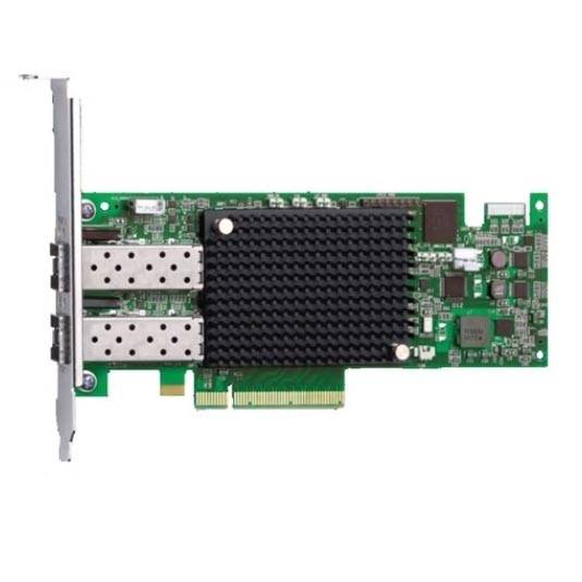 Адаптер главной шины Dell Emulex LPe16002B Fibre Channel 16 Гб/с, 406-BBGH