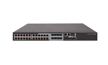 Коммутатор: H3C LS-5560S-28S-EI-GL Коммутатор Ethernet H3C S5560S-28S-EI с 24 портами 10/100/1000BASE-T, 8 совмещенными портами SFP 100/1000BASE-X и 4 портами SFP+ 1G/10G BASE-X