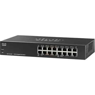 Коммутатор Cisco Small Business SG110-16HP-EU