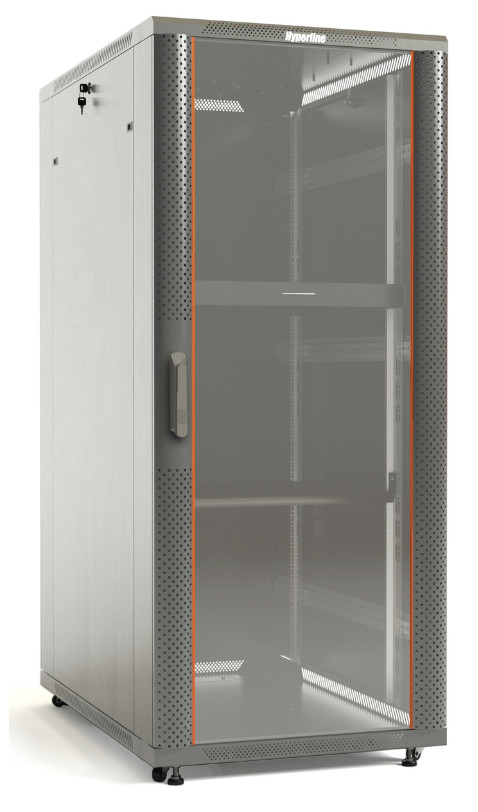 Шкаф напольный Hyperline 19* TTB-4761-AS-RAL7035