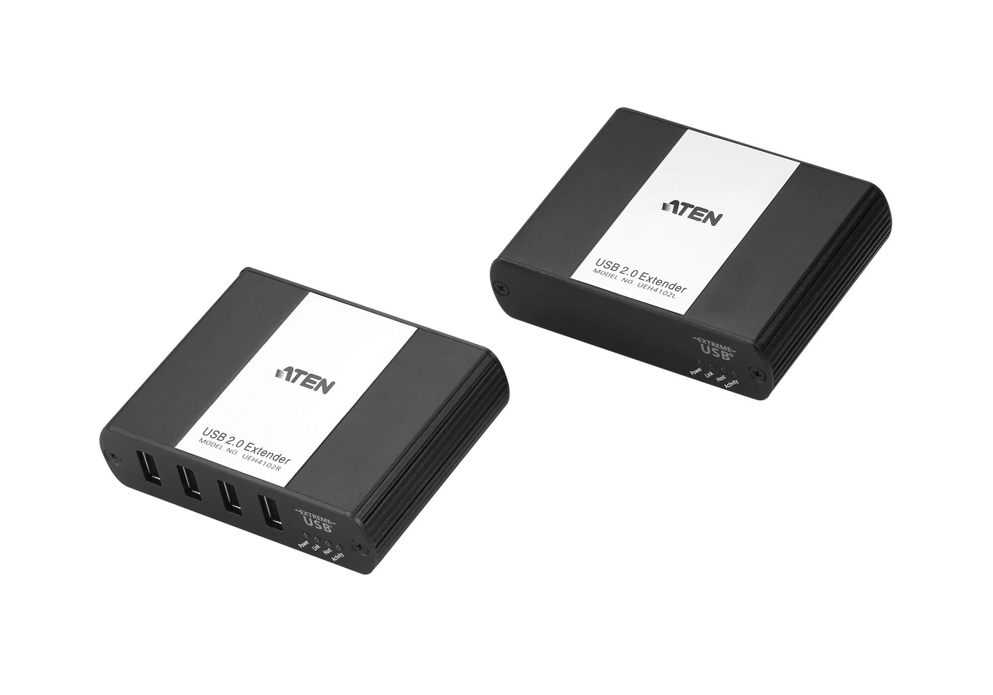 4-портовый USB 2.0-удлинитель по локальной сети ATEN UEH4102