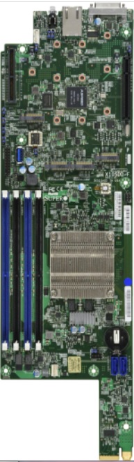 Серверная материнская плата SuperMicro X10SDD-F