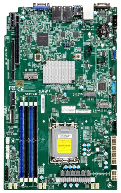 Серверная материнская плата SuperMicro MBD-X13SCW-F