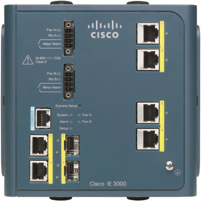 Коммутатор Cisco Industrial Ethernet 3000 IE-3000-4TC-E