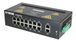 Red Lion 716TX-HV, Промышленный управляемый коммутатор Ethernet