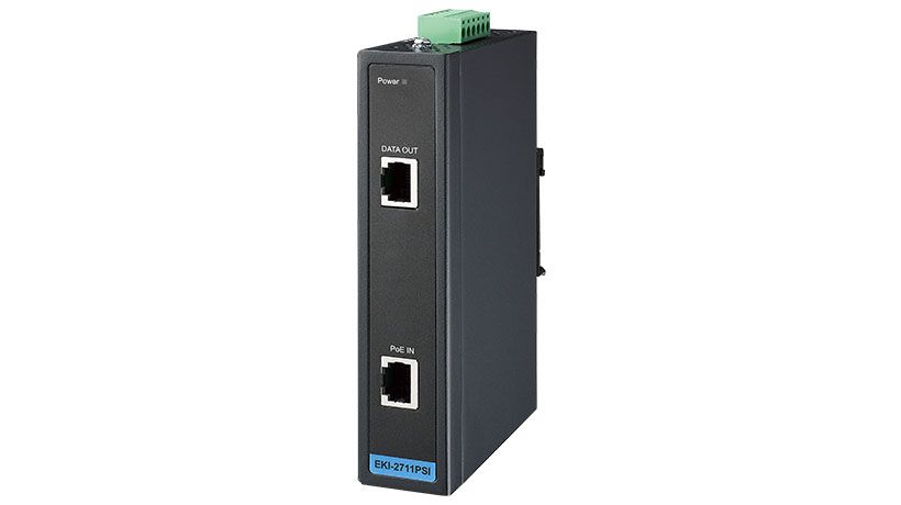 Advantech EKI-2711PSI-A, Industrial PoE Splitter