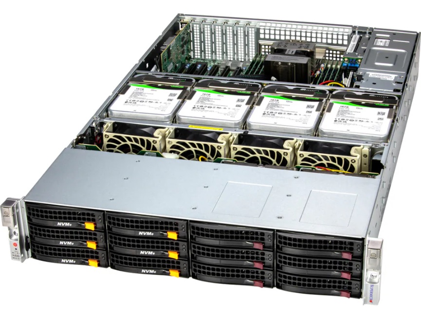 Серверная система хранения данных SuperMicro Storage SSG-621E-ACR16H