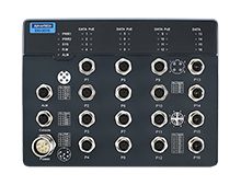 Advantech EKI-9516E-4GMPX-AE, Промышленный PoE коммунтатор