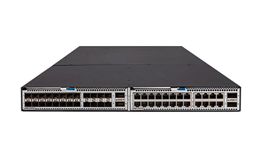 Коммутатор: H3C LS-6800-2C-H1 Коммутатор Ethernet уровня 3 H3C S6800-2C с 2 портами QSFP+ и 2 слотами для интерфейсных модулей