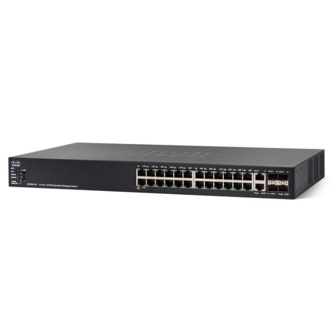 Коммутатор Cisco 550X SF550X-24MP-K9