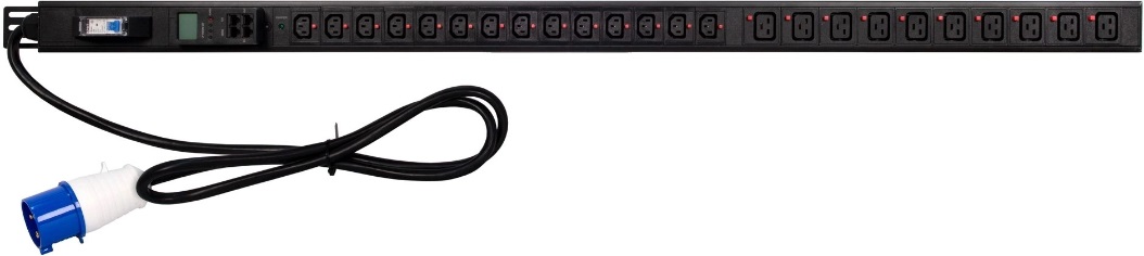 Блок распределения питания Powercom PDU-32AV24-14C3-10C9-1P