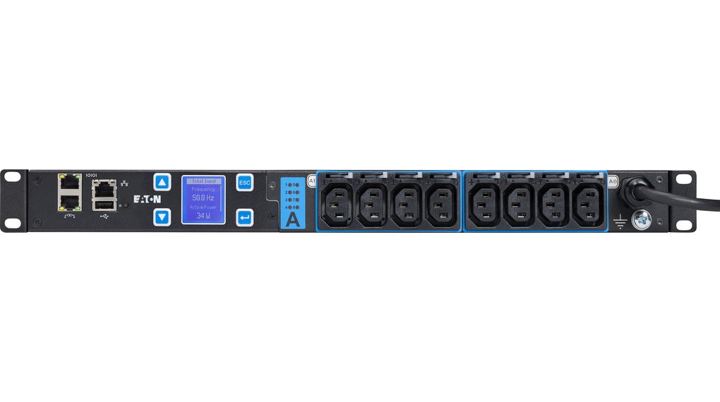 Управляемый блок распределения нагрузки Eaton ePDU G3+ Metered Input EMIH02