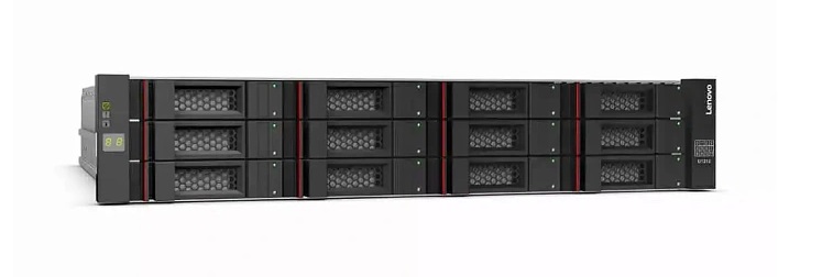 Полка расширения Lenovo ThinkSystem DG240N 2U24 NVMe (с 2 блоками питания)