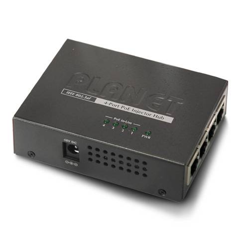 Многопортовый PoE инжектор Planet POE-400