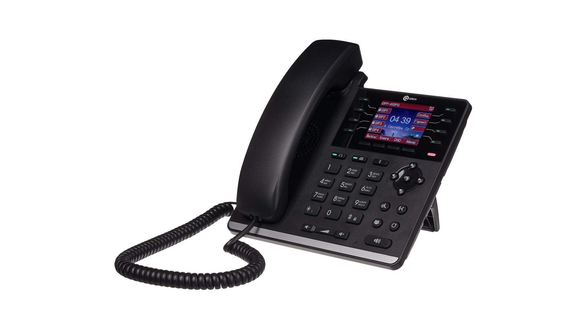 <b>VoIP</b> телефон Qtech QVP-400P. 