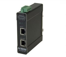 Red Lion 100-POE-SPL-24, Промышленный PoE-разветвитель