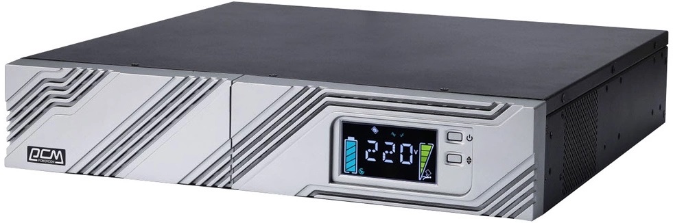 Источник бесперебойного питания Powercom Smart King RT SRT-1000A LCD
