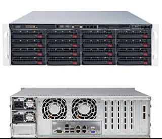 Серверная система хранения данных SuperMicro SuperStorage SSG-6038R-E1CR16N