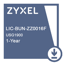 Лицензия ZYXEL LIC-BUN-ZZ0016F, 1 YR Content Filtering/Anti-Spam/Kaspersky Anti-Virus/IDP for USG1900