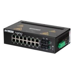 Red Lion 716FXE2-ST-15-HV, Промышленный управляемый коммутатор Ethernet