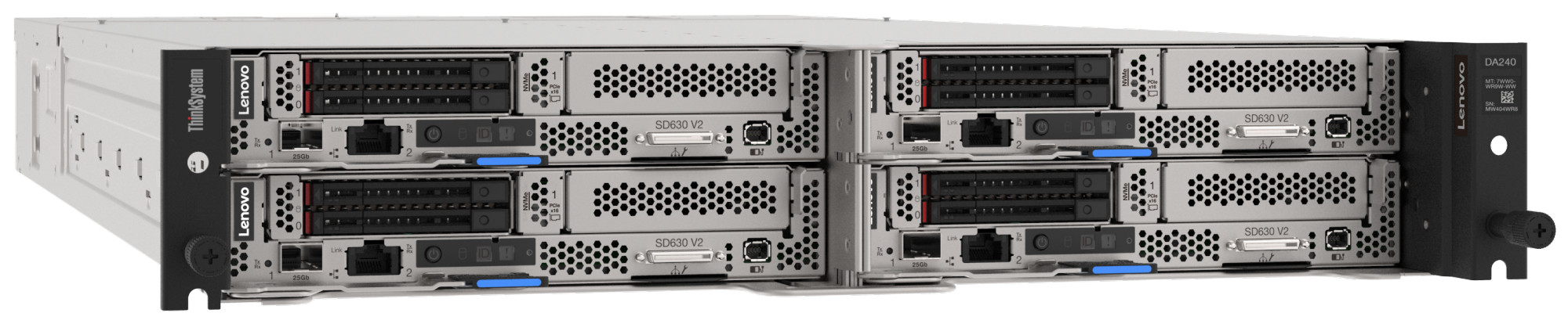 Сервер Lenovo ThinkSystem SD630 V2 (7D1KCTO1WW). Конфигурируемая комплектация сервера
