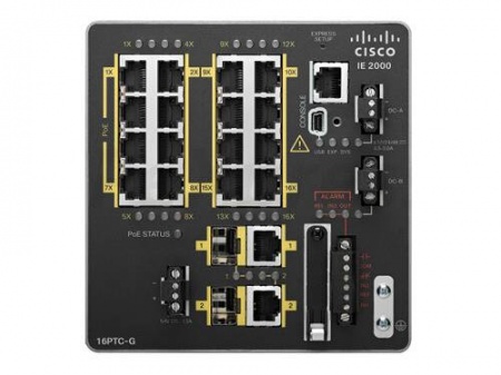 Коммутатор Cisco Industrial Ethernet 2000 IE-2000-16PTC-G-NX