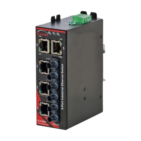 Red Lion SLX-8ES-7ST, Промышленный неуправляемый коммутатор Ethernet