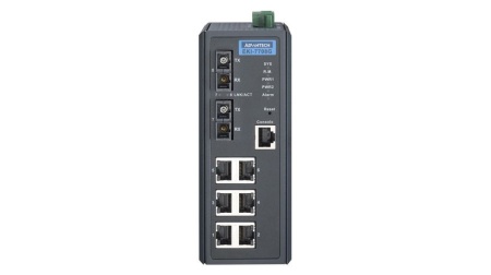 Advantech EKI-7708G-2SI-AE, Промышленный управляемый Ethernet-коммутатор
