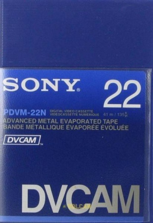 Магнитная лента для хранения данных в формате DVCAM Sony PDVM-22N