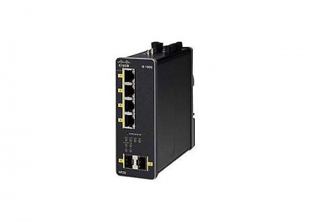 Коммутатор Cisco Industrial Ethernet 1000 IE-1000-4P2S-LM