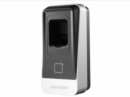 Считыватель отпечатков пальцев и Mifare карт Hikvision DS-K1201MF