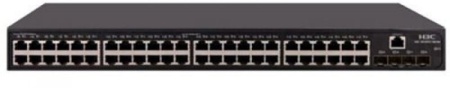 Коммутатор: H3C LS-5130S-52F-EI-GL Коммутатор Ethernet уровня 2 H3C S5130S-52F-EI с 48 портами SFP 100/1000 BASE-X, 2 совмещенными портами GE и 4 портами SFP+ 1G/10G BASE-X